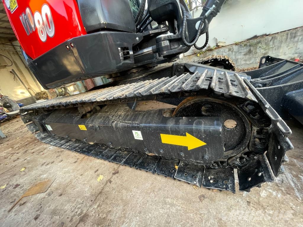 Yanmar Vio 80 Vidutinės galios ekskavatoriai 7-12 t
