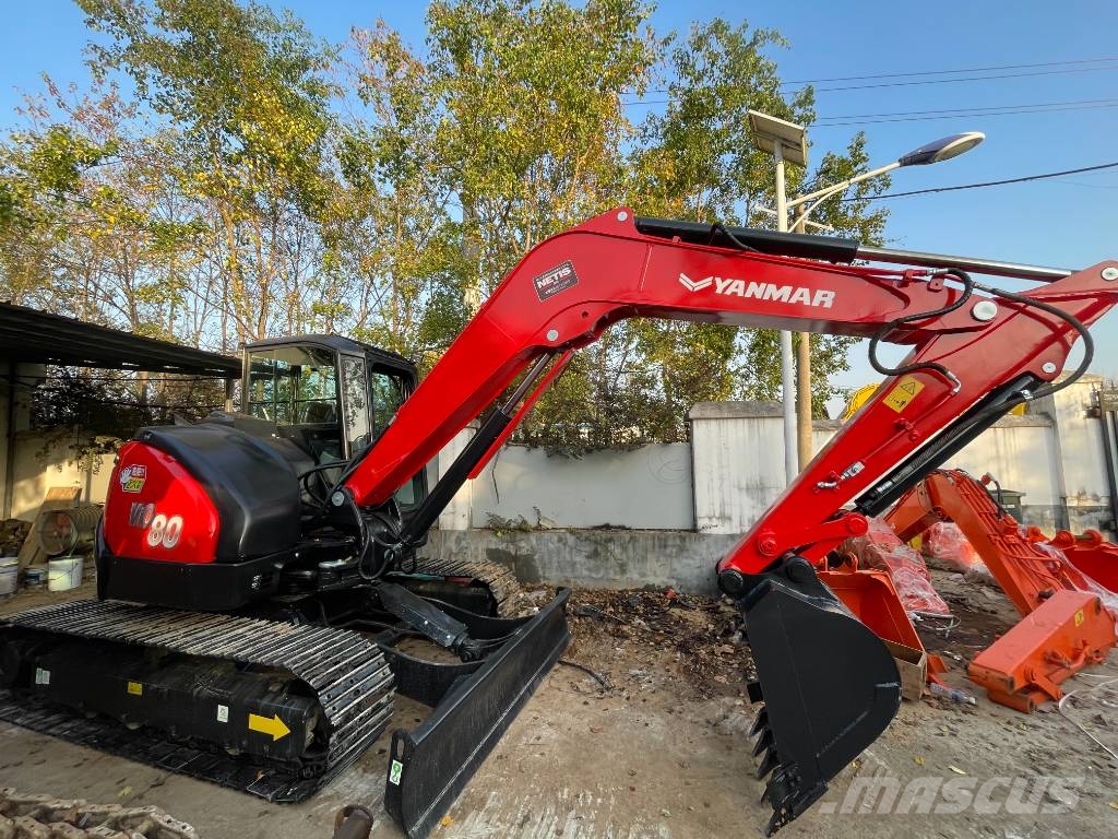 Yanmar Vio 80 Vidutinės galios ekskavatoriai 7-12 t