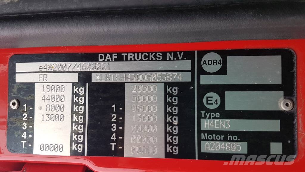 DAF XF 460 Sattelzugmaschinen