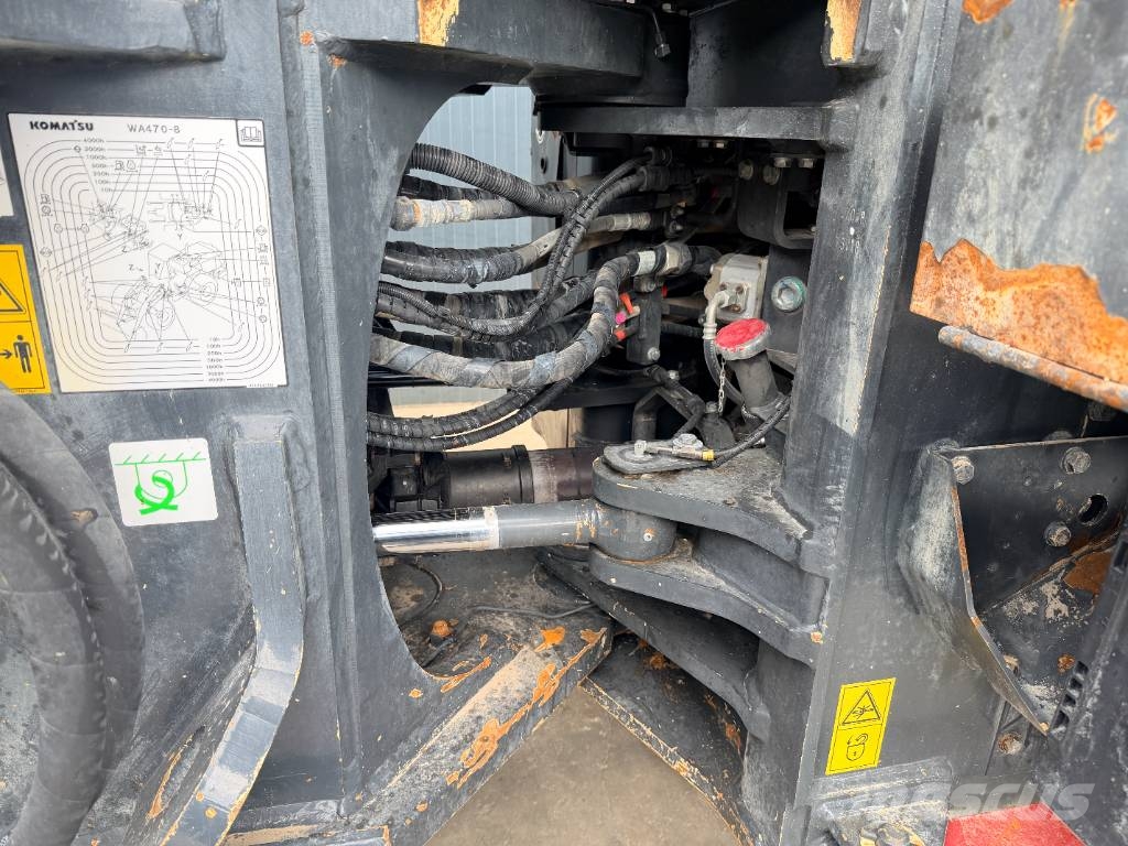Komatsu WA470-8 - Joystick Steering Chargeuse sur pneus