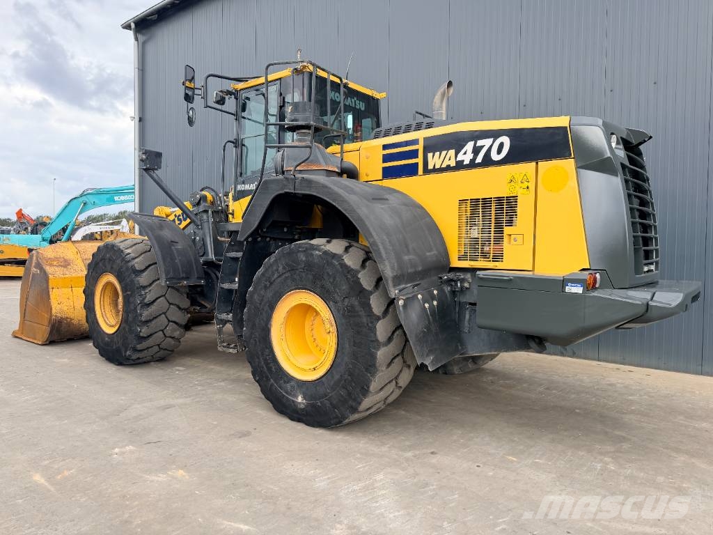 Komatsu WA470-8 - Joystick Steering Chargeuse sur pneus