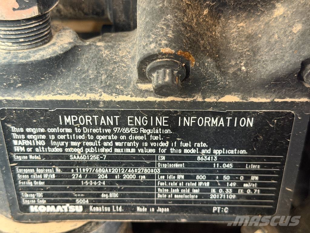 Komatsu WA470-8 - Joystick Steering Chargeuse sur pneus