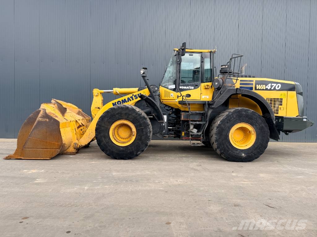 Komatsu WA470-8 - Joystick Steering Chargeuse sur pneus
