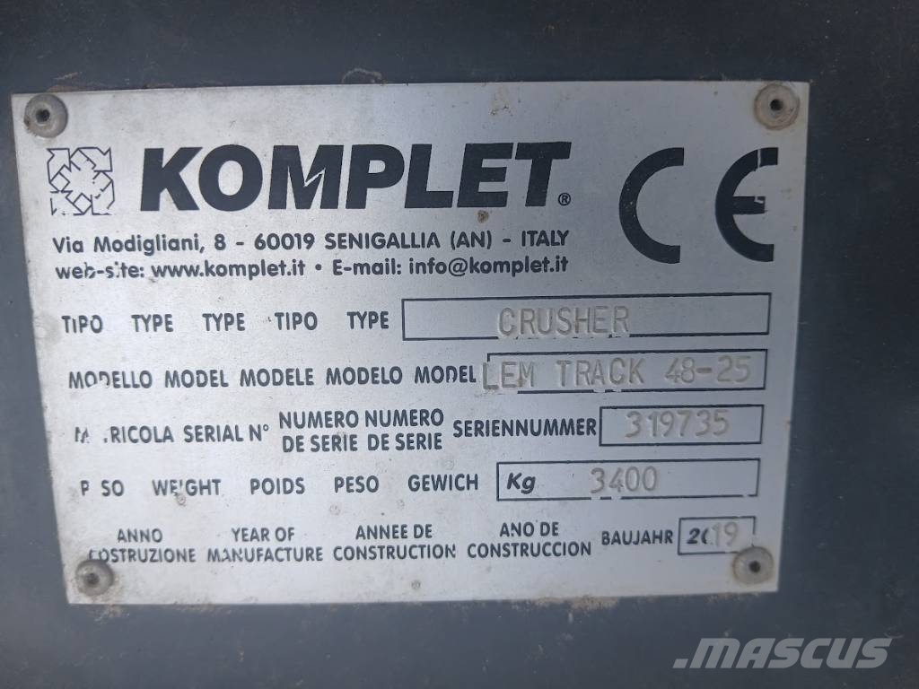Komplet LEM TRACK 4825 جراشات