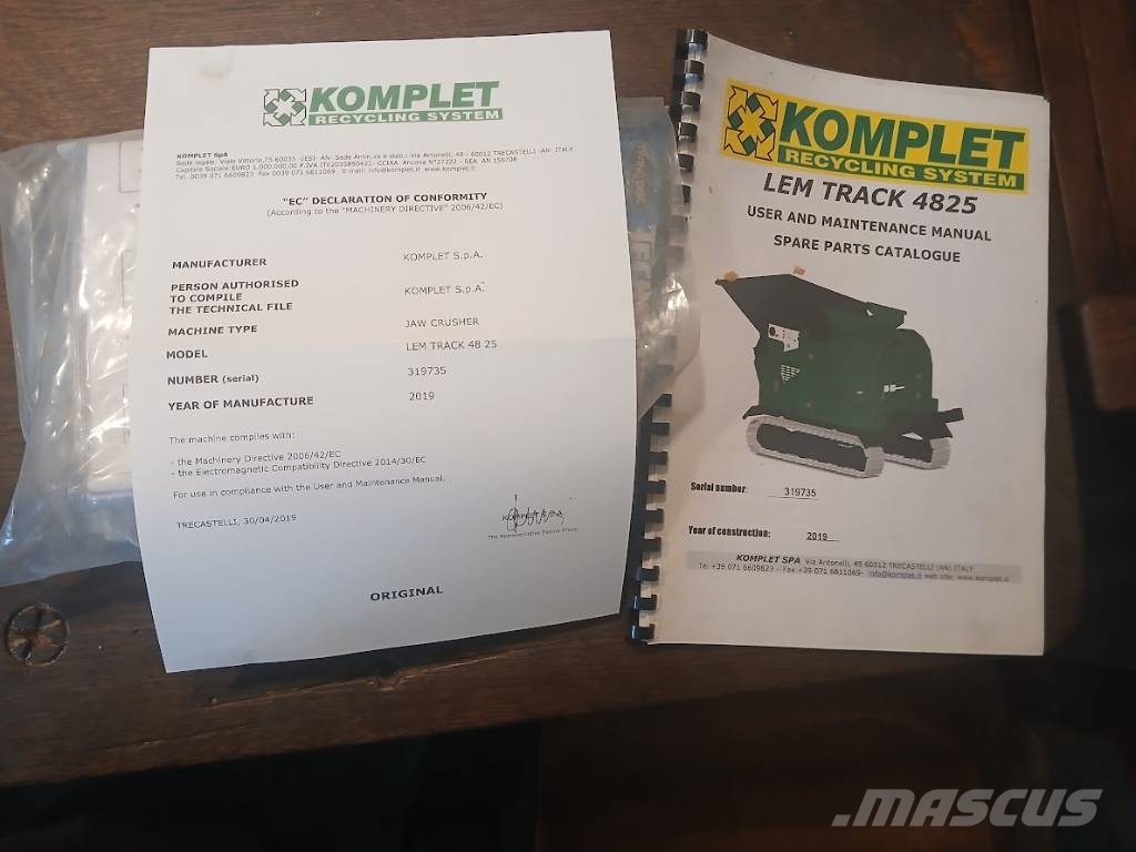 Komplet LEM TRACK 4825 جراشات
