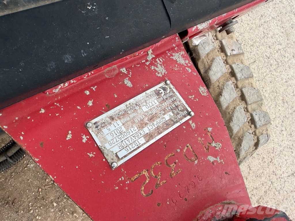 Takeuchi TB 216 Mini excavators < 7t (Mini diggers)