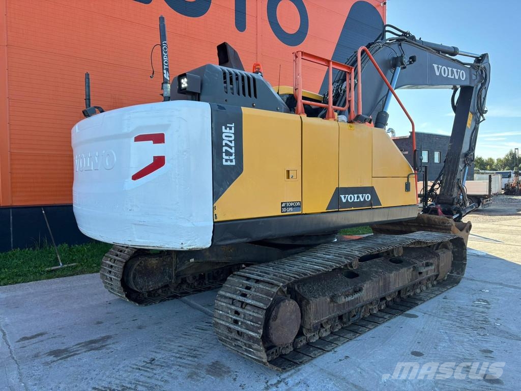 Volvo EC 220 EL TILTROTATOR / CENTRAL LUBRICATION / AC Roomikekskavaatorid