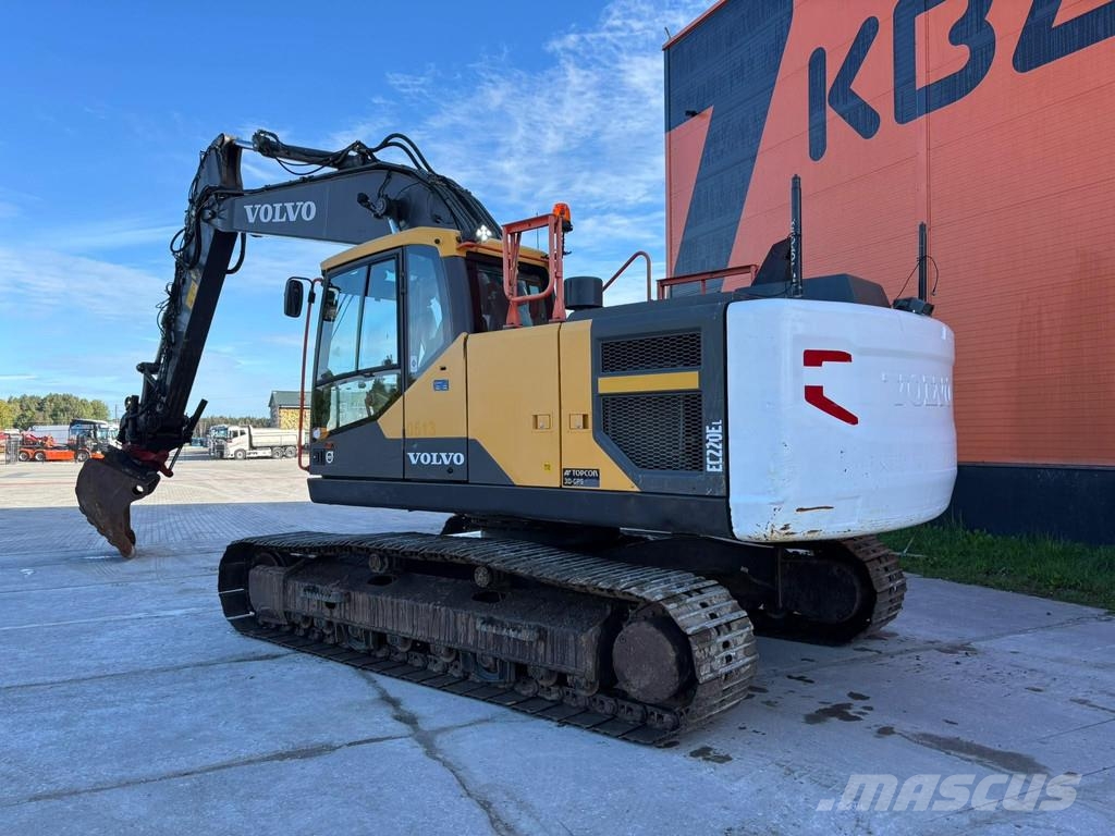 Volvo EC 220 EL TILTROTATOR / CENTRAL LUBRICATION / AC Roomikekskavaatorid