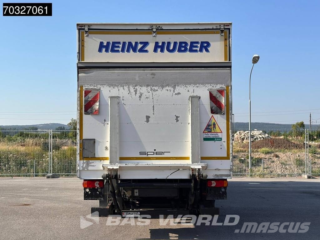 DAF LF 260 LF 4X2 16t Automatic Gearbox 1500kg Ladebor شاحنات ذات هيكل صندوقي