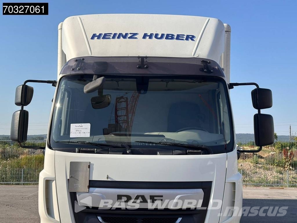 DAF LF 260 LF 4X2 16t Automatic Gearbox 1500kg Ladebor شاحنات ذات هيكل صندوقي