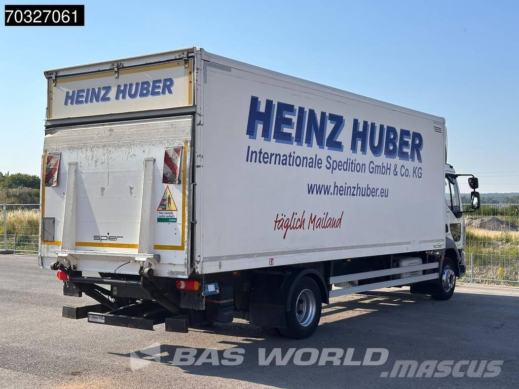 DAF LF 260 LF 4X2 16t Automatic Gearbox 1500kg Ladebor شاحنات ذات هيكل صندوقي