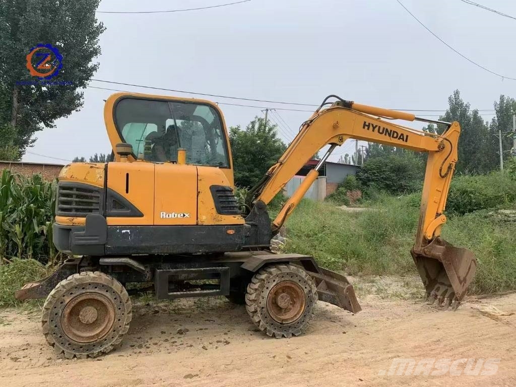 Hyundai 60 W Excavadoras de ruedas