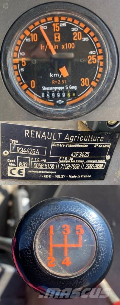 Renault CERES 330 Mécanique endommagé Tracteur