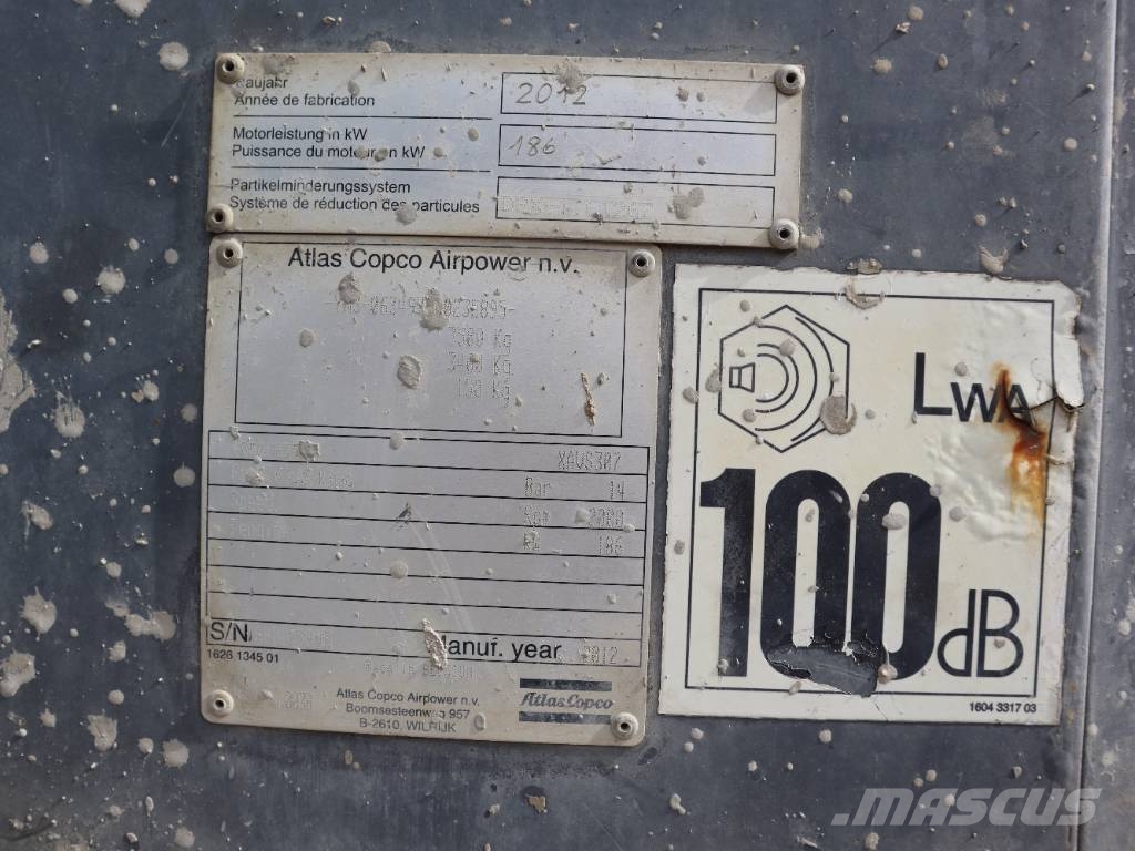 Atlas Copco XAVS 307 Kompressoren