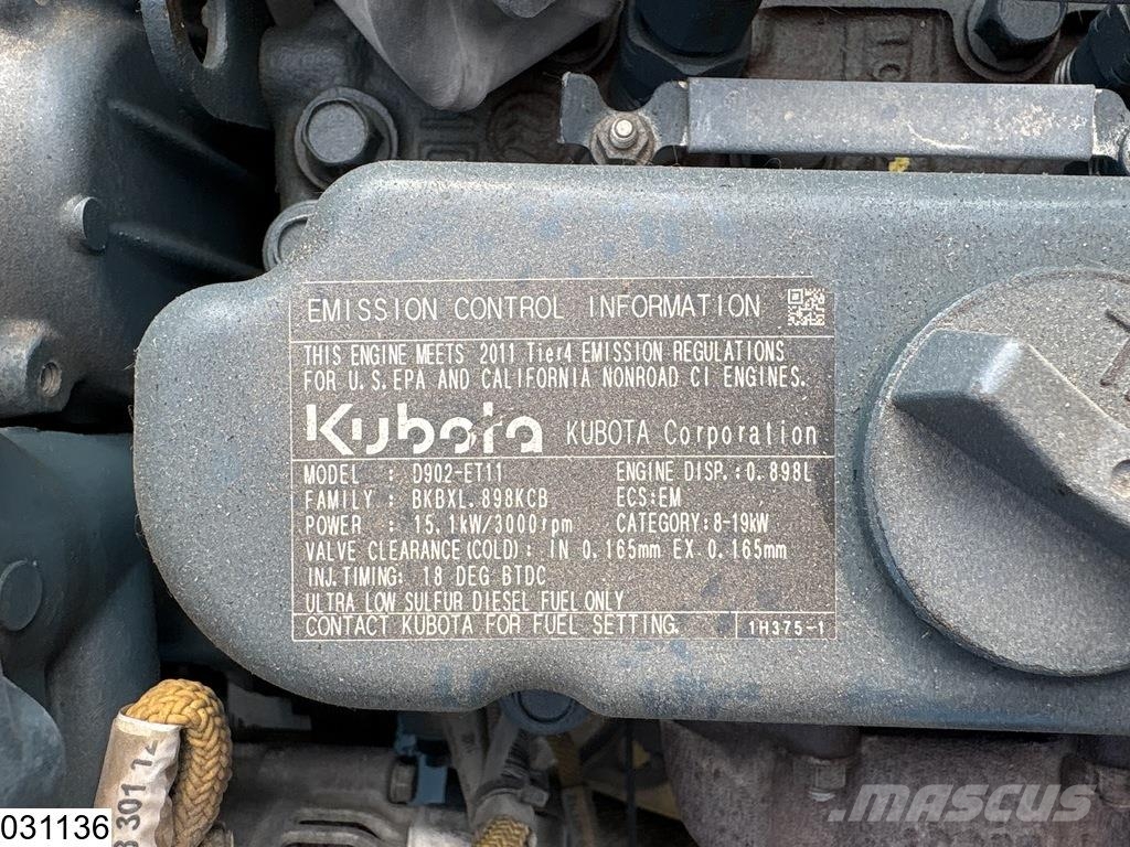 Bomag BW 100ADM-5 2612h, 15.1KW Kiti volai
