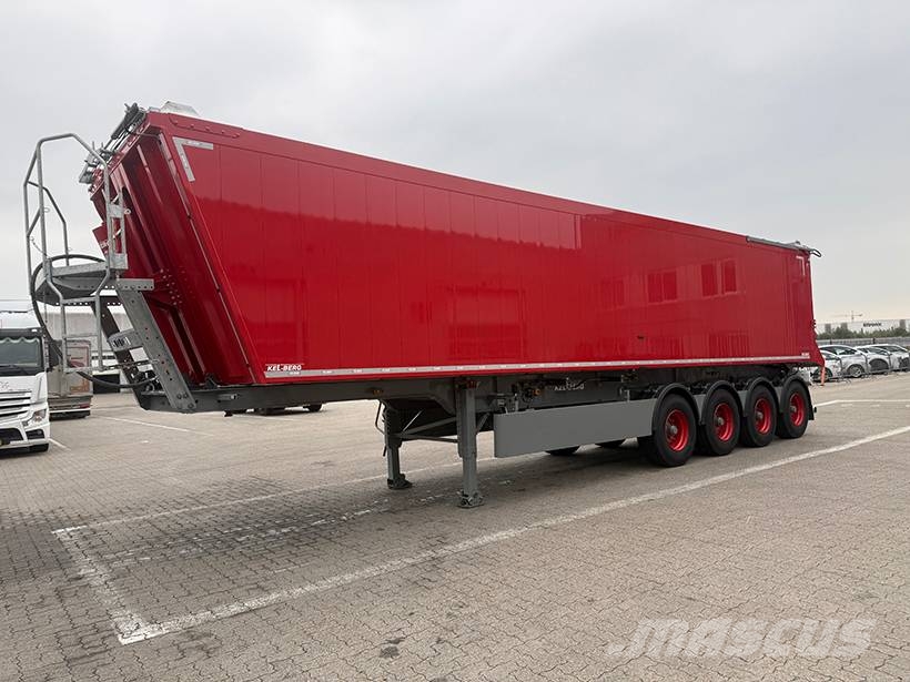 Kel-Berg Tipper / Alukastenmulde Kipper 59,5 m3 Savivartės puspriekabės