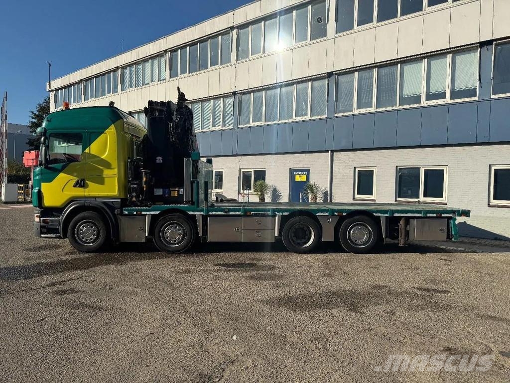 Scania G440 8X2 EURO 6 HMF 8520 + REMOTE CONTROL TWISTLOC رافعات صالحة لكل أنواع الطرق