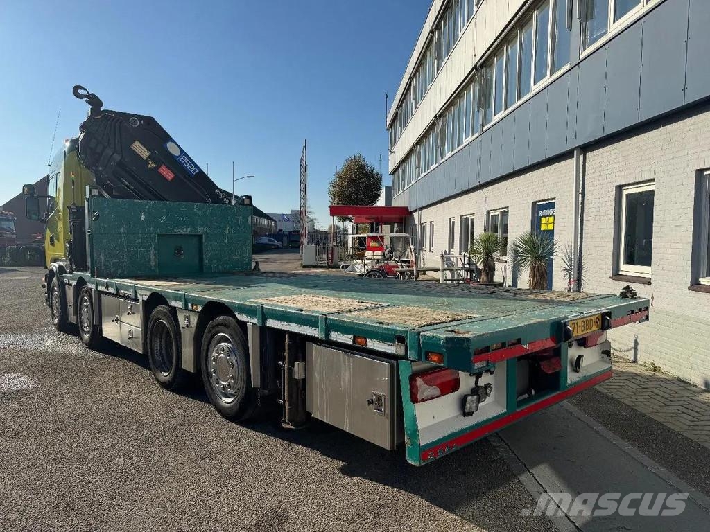 Scania G440 8X2 EURO 6 HMF 8520 + REMOTE CONTROL TWISTLOC رافعات صالحة لكل أنواع الطرق