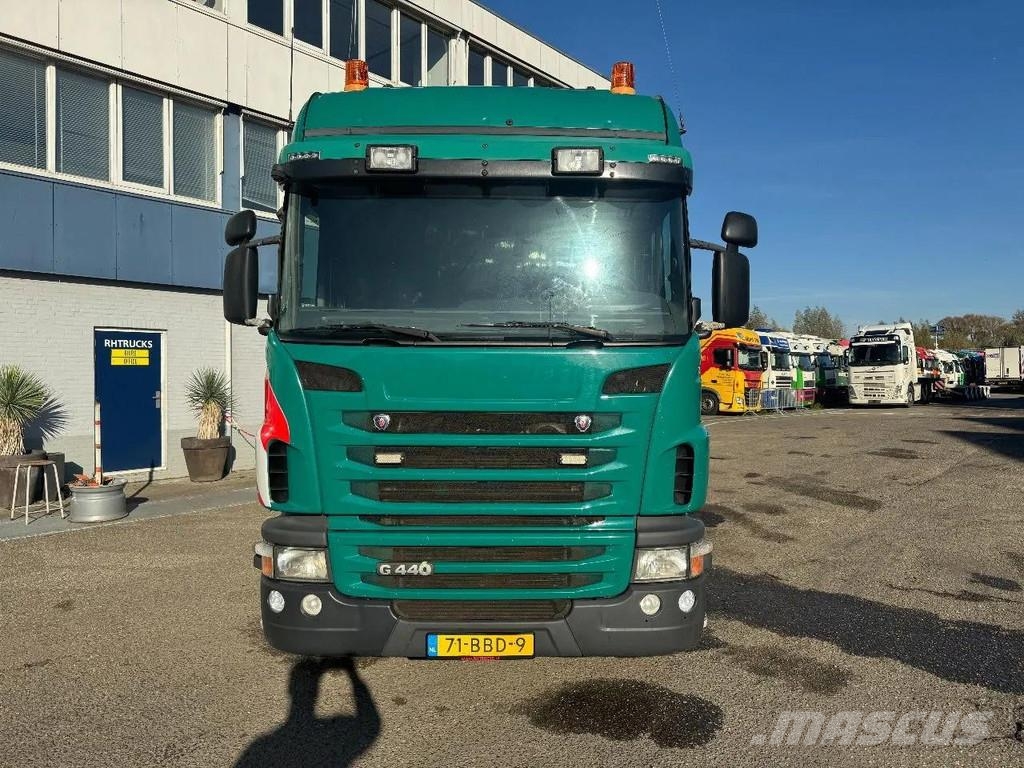 Scania G440 8X2 EURO 6 HMF 8520 + REMOTE CONTROL TWISTLOC رافعات صالحة لكل أنواع الطرق