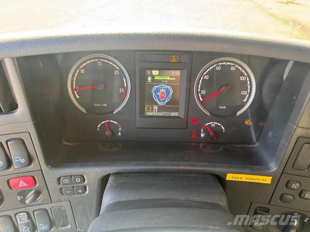 Scania G440 8X2 EURO 6 HMF 8520 + REMOTE CONTROL TWISTLOC رافعات صالحة لكل أنواع الطرق
