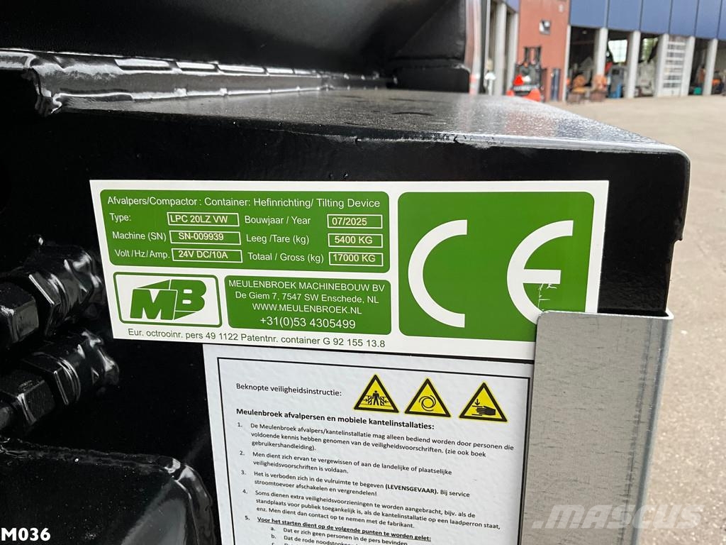  Meulenbroek 20m³ perscontainer 特种集装箱