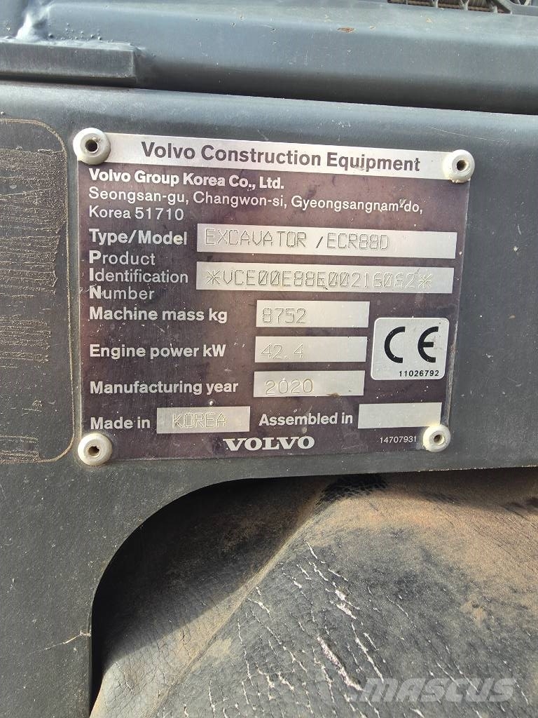Volvo ESR88D Midi bageri 7t – 12t