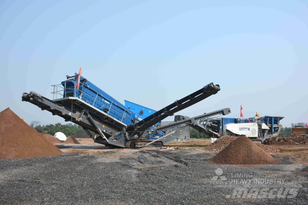 Liming YG938E69 180tph concasseur mobile du granite 30mm Mobile Brecher