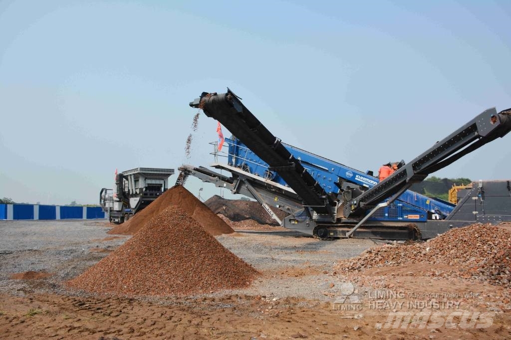 Liming YG938E69 180tph concasseur mobile du granite 30mm Mobile Brecher