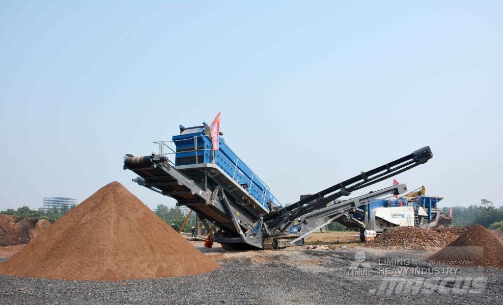 Liming YG938E69 180tph concasseur mobile du granite 30mm Mobile Brecher
