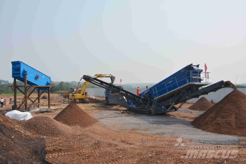 Liming YG938E69 180tph concasseur mobile du granite 30mm Mobile Brecher