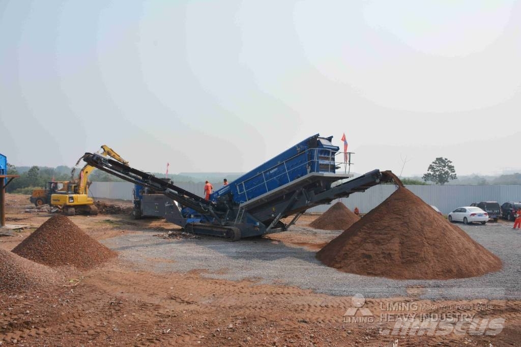 Liming YG938E69 180tph concasseur mobile du granite 30mm Mobile Brecher