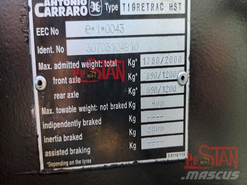 Antonio Carraro Tigretrac HST Tractors