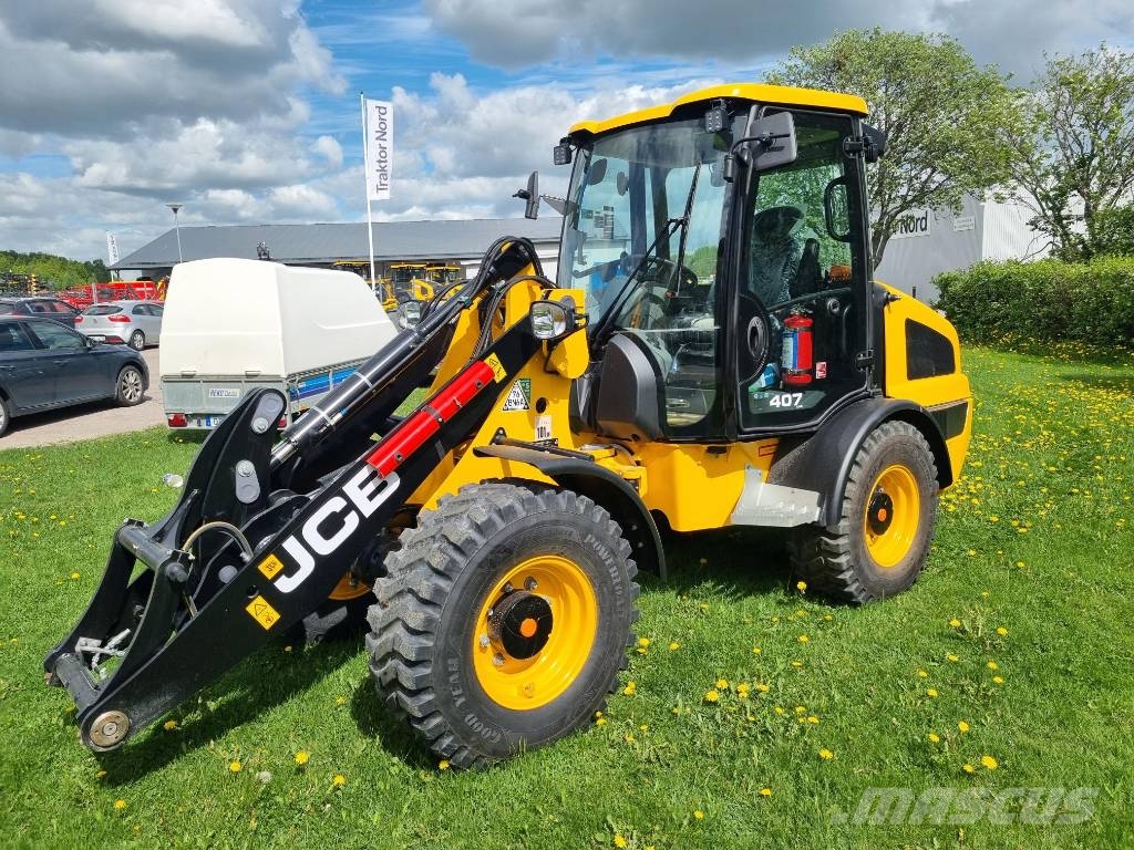 JCB 407 Nordic ny! Kampanjpris! 1.99% ränta لوادر انزلاقية التوجيه