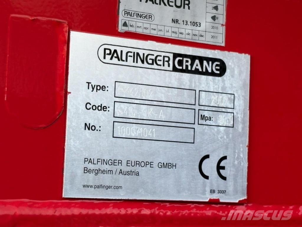 DAF CF 85.410 + PALFINGER PK 42502-- 6X EXT. + REMOTE 全地面起重机︳移动式起重机