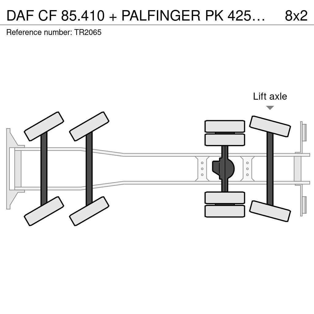 DAF CF 85.410 + PALFINGER PK 42502-- 6X EXT. + REMOTE 全地面起重机︳移动式起重机