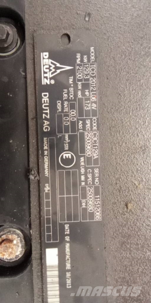 Deutz TCD 2012 L06 4V Motoren