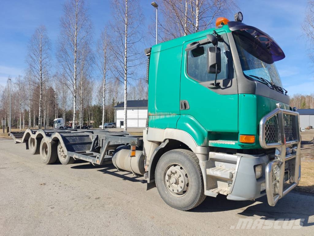 Sisu E12 Camiones de transporte de maquinaria forestal