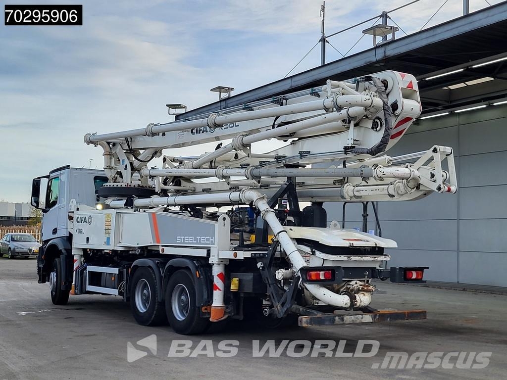 Mercedes-Benz Arocs 2640 6X4 36mtr CIFA K36L-HP168EC 4 arm Autom Concrete pump trucks