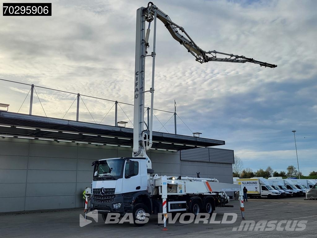 Mercedes-Benz Arocs 2640 6X4 36mtr CIFA K36L-HP168EC 4 arm Autom Concrete pump trucks