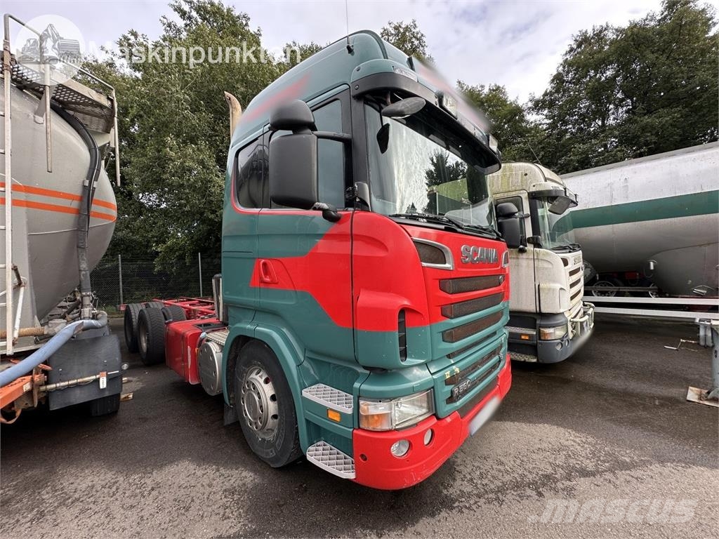 Scania R560LB6X4MNB Kuorma-autoalustat