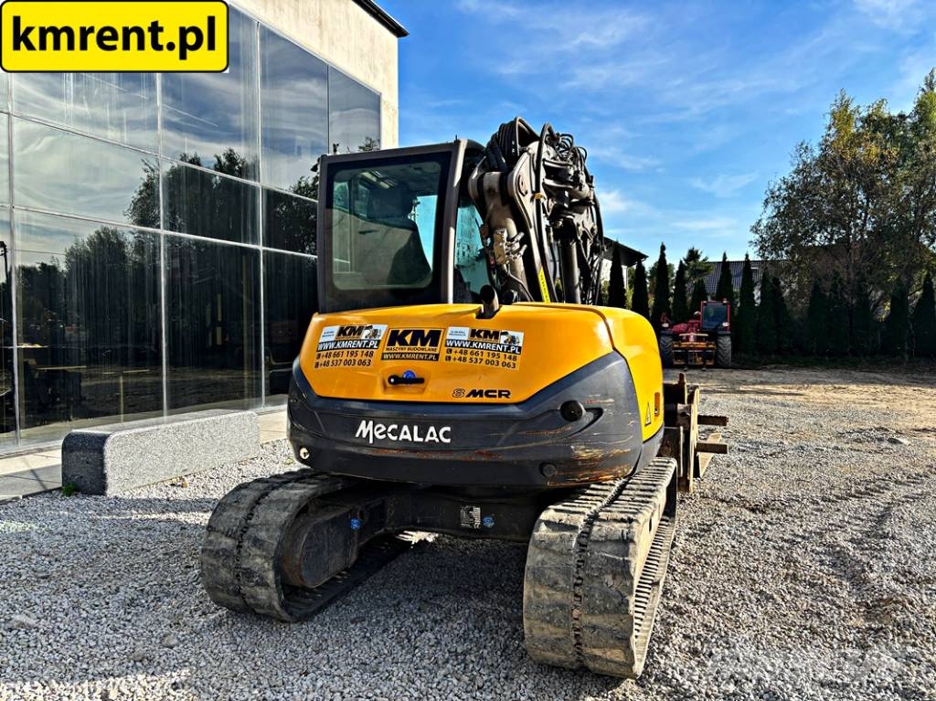 Mecalac 8 MCR MINI-KOPARKA 2015R. | MECALAC 6 MCR, JCB 806 Mini excavators < 7t (Mini diggers)