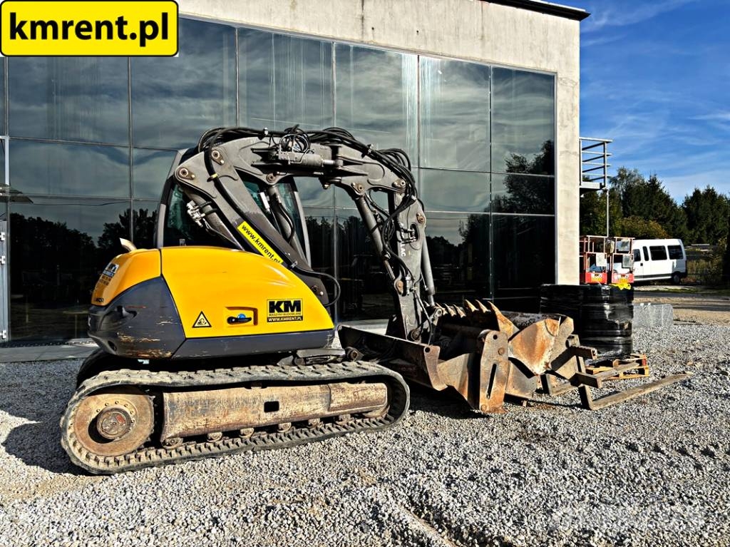 Mecalac 8 MCR MINI-KOPARKA 2015R. | MECALAC 6 MCR, JCB 806 Mini excavators < 7t (Mini diggers)