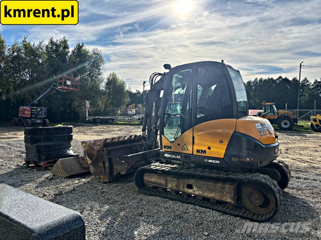 Mecalac 8 MCR MINI-KOPARKA 2015R. | MECALAC 6 MCR, JCB 806 Mini excavators < 7t (Mini diggers)