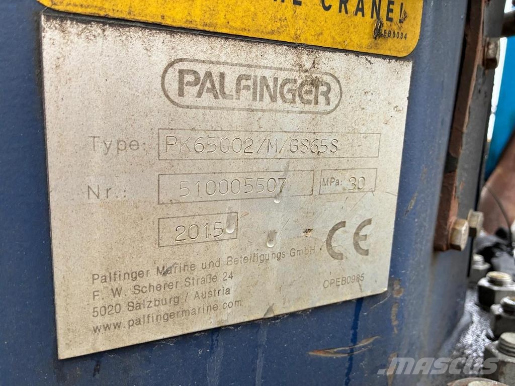 Palfinger PK65002/M/GS65S Autotõstukid