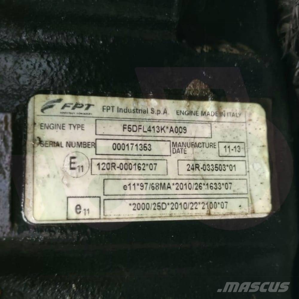 Motor IVECO F5DFL413K CASE IH FPT Motorok