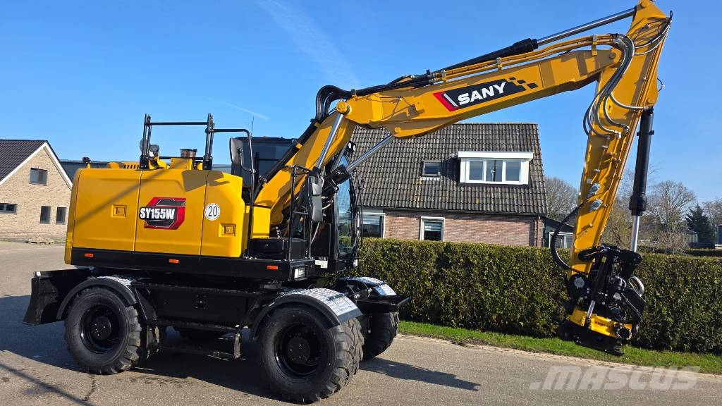 Sany SY 155 W gen 2 Escavadoras de rodas