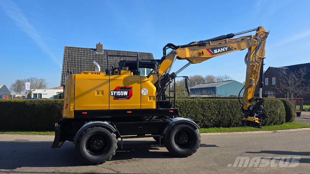 Sany SY 155 W gen 2 Escavadoras de rodas