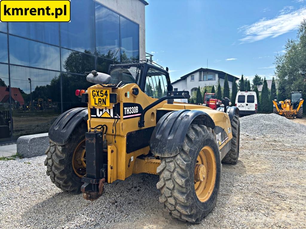 CAT TH330B ŁADOWARKA TELESKOPOWA 2004r. | JCB 531-70, Teleskopické manipulátory