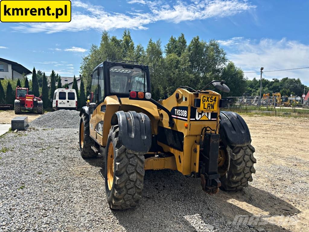 CAT TH330B ŁADOWARKA TELESKOPOWA 2004r. | JCB 531-70, Teleskopické manipulátory