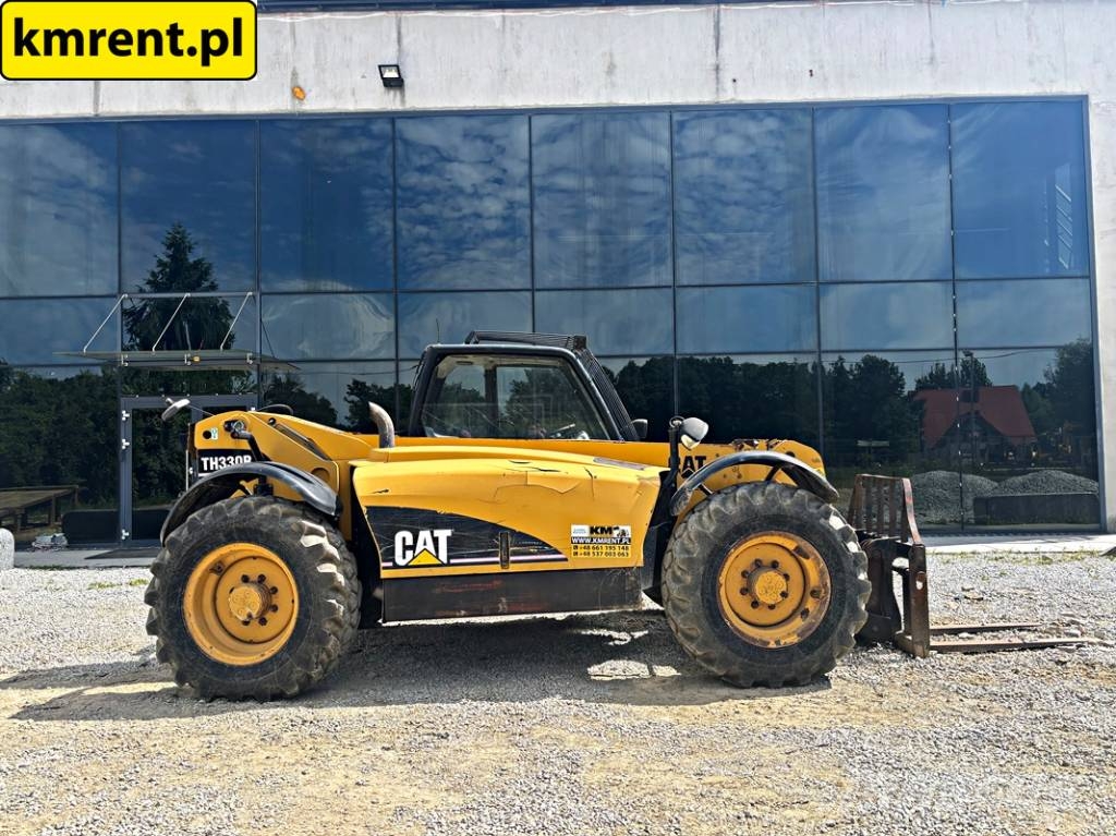 CAT TH330B ŁADOWARKA TELESKOPOWA 2004r. | JCB 531-70, Teleskopické manipulátory